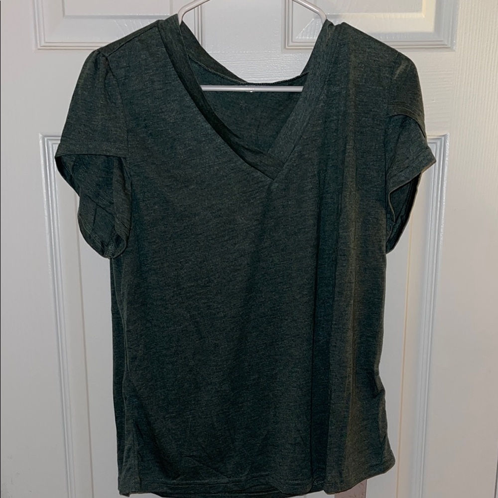 SHEIN V-Neck Shirt